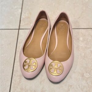 Tory Burch Iconic Soft Pink Flats